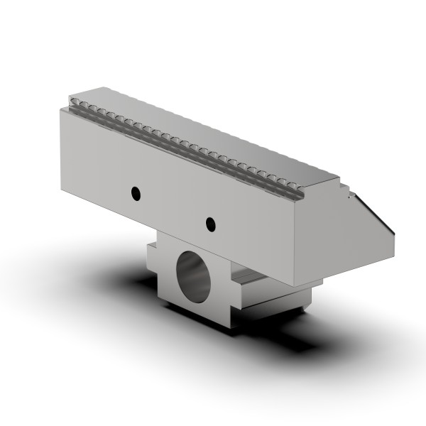 Reversible jaws for centering vice MZR